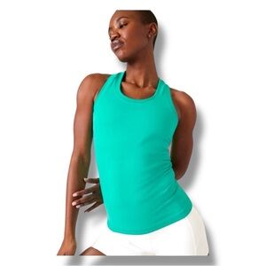 ATHLETA Momentum Seamless Tank Plus 2X - Tropics (Teal Green)
